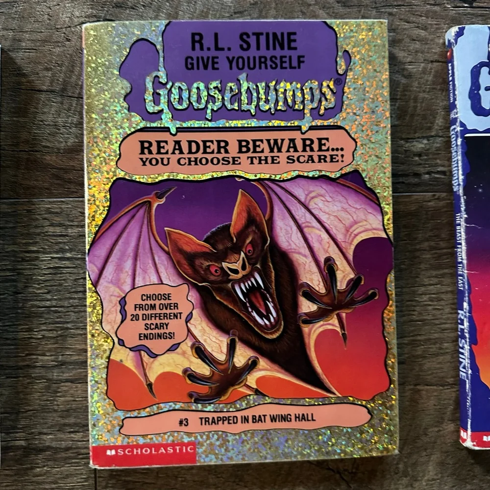 Scholastic Goosebumps Books Set (3)